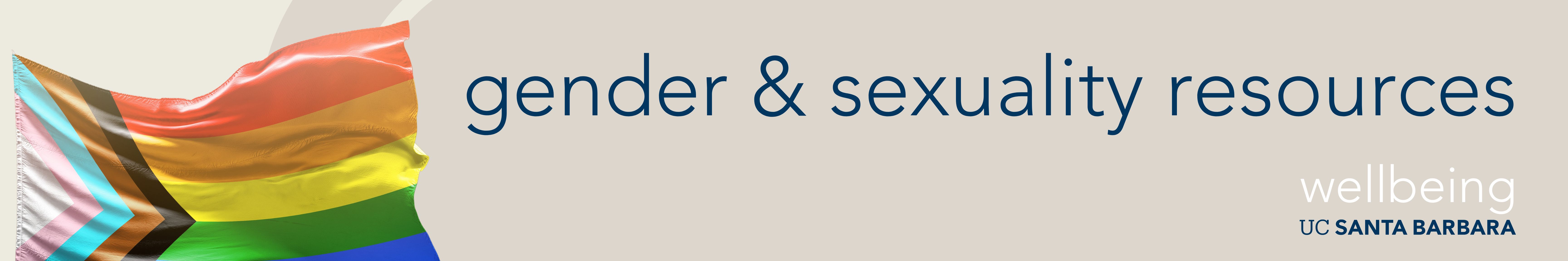 gender and sexuality banner