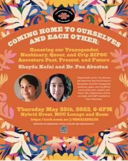Coming Home to Ourselves Flyer